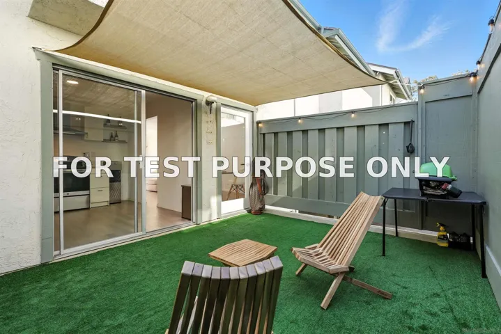 Demo/Test Data 6929 Park Mesa Way Unit #126, San Diego, CA 92111