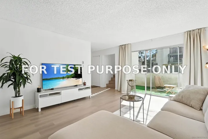 Demo/Test Data 6929 Park Mesa Way Unit #126, San Diego, CA 92111
