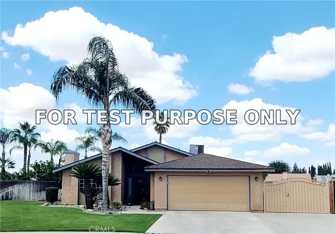 Demo/Test Data 9408 Nickam Court, Bakersfield, CA 93311