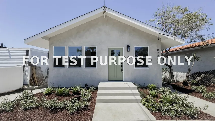 Demo/Test Data 1028-30 Lincoln Ave, San Diego, CA 92103