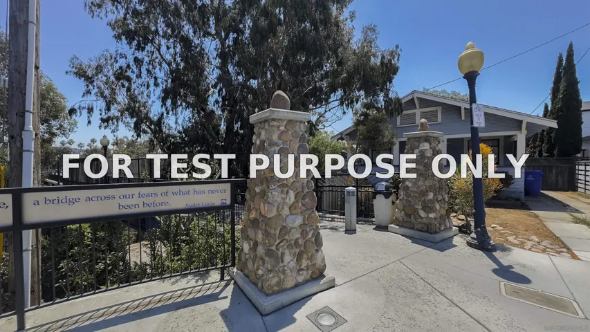 Demo/Test Data 1028-30 Lincoln Ave, San Diego, CA 92103