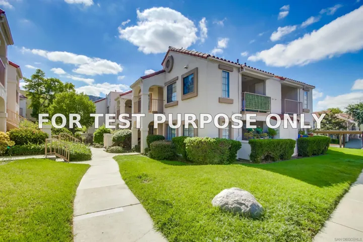 Demo/Test Data 13059 Wimberly Sq Unit 125, San Diego, CA 92128