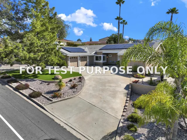 Demo/Test Data 17351 Saint Andrews Dr, Poway, CA 92064