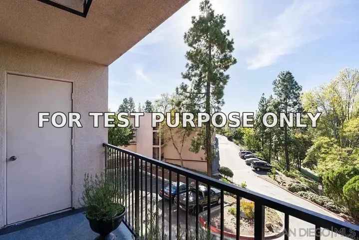 Demo/Test Data 7838 Cowles Mountain Ct Unit C18, San Diego, CA 92119