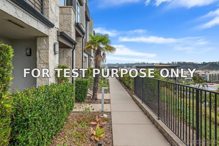 Demo/Test Data 8301 Distinctive Dr, San Diego, CA 92108