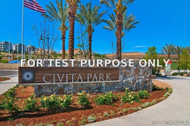 Demo/Test Data 8301 Distinctive Dr, San Diego, CA 92108