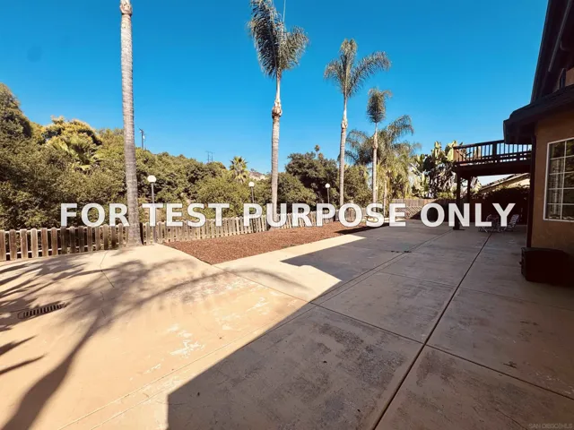 Demo/Test Data 2054 Vintage Pl., Escondido, CA 92027