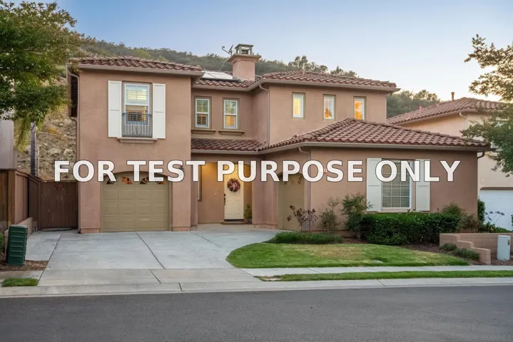 Demo/Test Data 560 Via Del Caballo, San Marcos, CA 92078