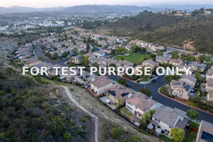 Demo/Test Data 560 Via Del Caballo, San Marcos, CA 92078