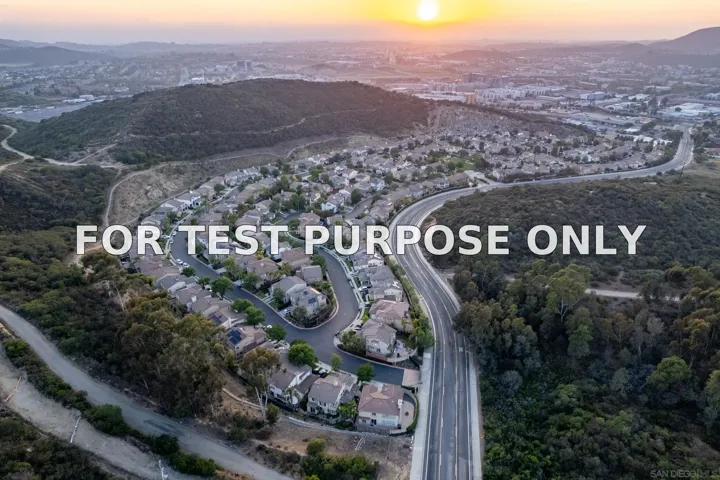 Demo/Test Data 560 Via Del Caballo, San Marcos, CA 92078