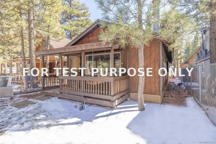 Demo/Test Data 2062 7th Lane, Big Bear City, CA 92314