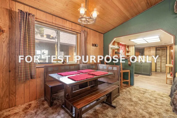 Demo/Test Data 2062 7th Lane, Big Bear City, CA 92314