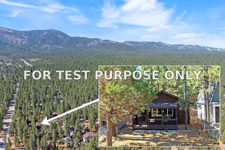 Demo/Test Data 2062 7th Lane, Big Bear City, CA 92314