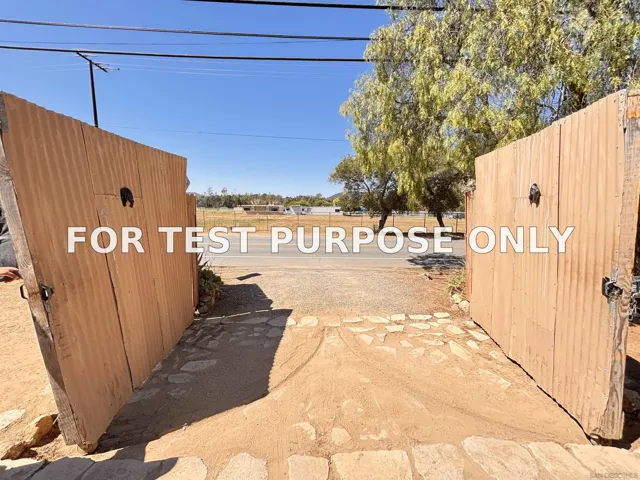 Demo/Test Data 2233 Rainbow Valley Blvd Unit 0, Fallbrook, CA 92028