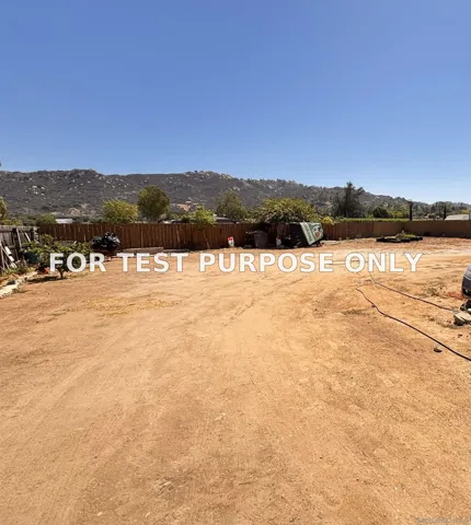 Demo/Test Data 2233 Rainbow Valley Blvd Unit 0, Fallbrook, CA 92028