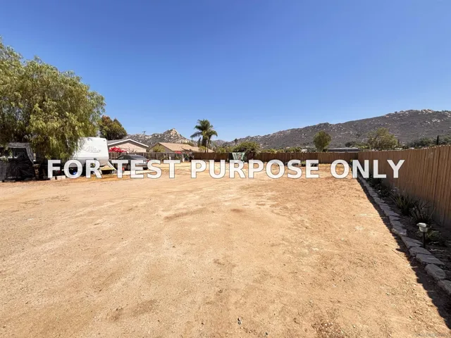 Demo/Test Data 2233 Rainbow Valley Blvd Unit 0, Fallbrook, CA 92028