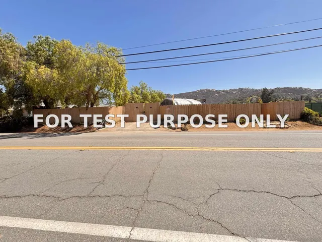 Demo/Test Data 2233 Rainbow Valley Blvd Unit 0, Fallbrook, CA 92028