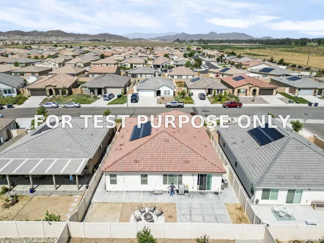 Demo/Test Data 29078 Long Horn Ln, Winchester, CA 92596