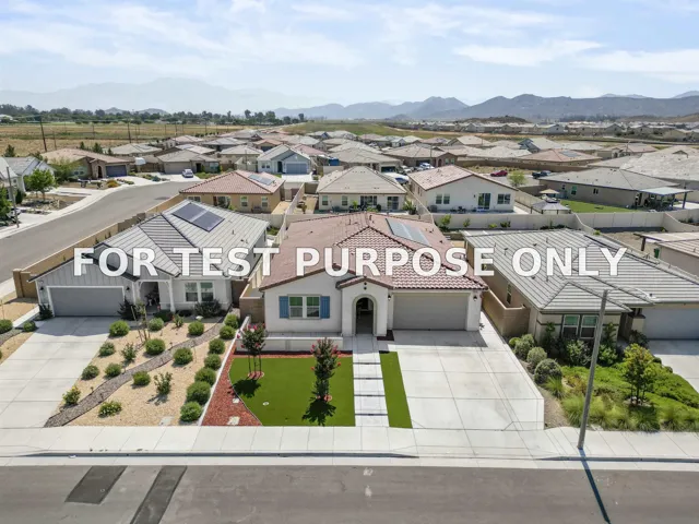 Demo/Test Data 29078 Long Horn Ln, Winchester, CA 92596