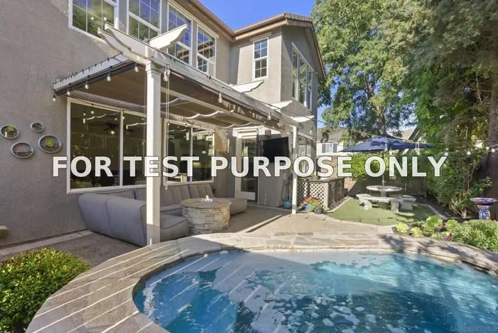 Demo/Test Data 17155 Albert Ave, San Diego, CA 92127