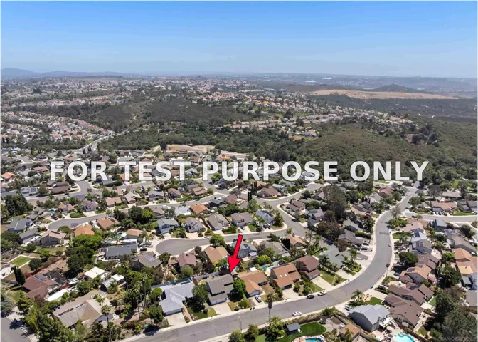 Demo/Test Data 3568 Ridge Rd, Oceanside, CA 92056