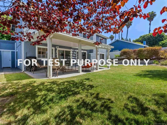 Demo/Test Data 3568 Ridge Rd, Oceanside, CA 92056