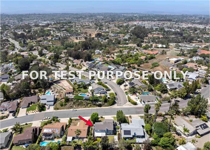 Demo/Test Data 3568 Ridge Rd, Oceanside, CA 92056