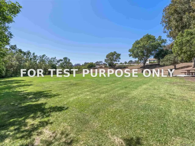 Demo/Test Data 3568 Ridge Rd, Oceanside, CA 92056