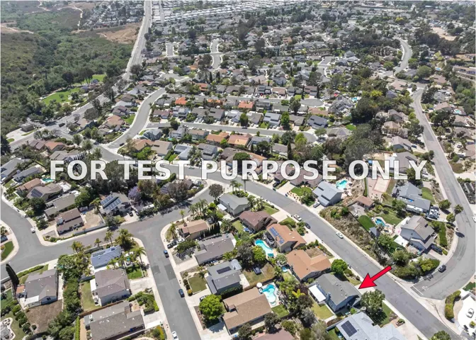 Demo/Test Data 3568 Ridge Rd, Oceanside, CA 92056