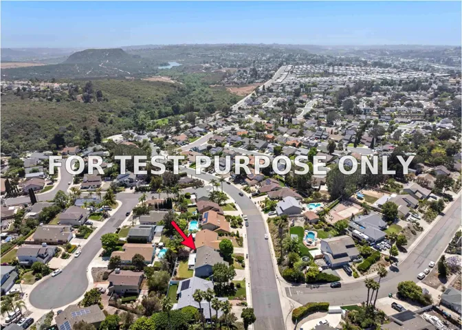 Demo/Test Data 3568 Ridge Rd, Oceanside, CA 92056