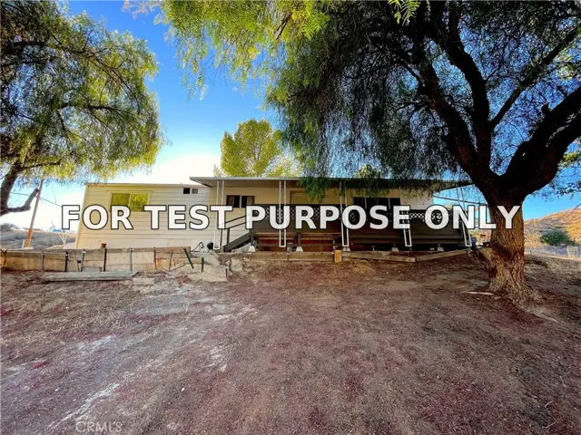 Demo/Test Data 45345 Lowver Lane, Aguanga, CA 92536