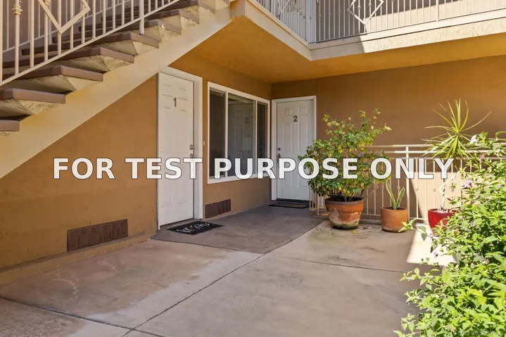 Demo/Test Data 5510 Adelaide Ave Unit 1, San Diego, CA 92115