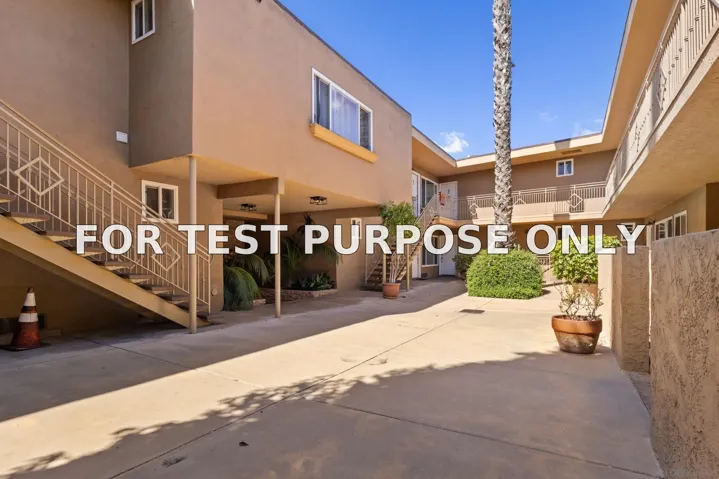 Demo/Test Data 5510 Adelaide Ave Unit 1, San Diego, CA 92115