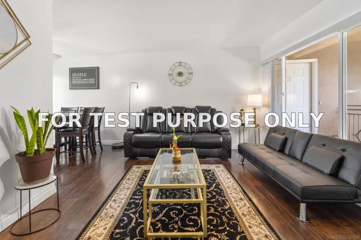 Demo/Test Data 5510 Adelaide Ave Unit 1, San Diego, CA 92115