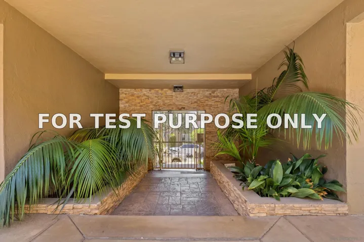 Demo/Test Data 5510 Adelaide Ave Unit 1, San Diego, CA 92115