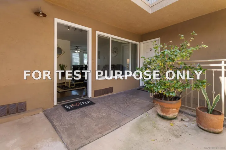 Demo/Test Data 5510 Adelaide Ave Unit 1, San Diego, CA 92115