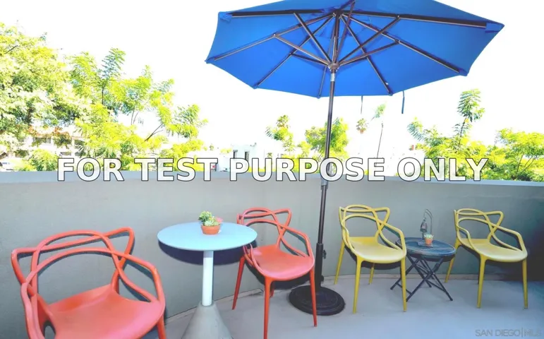 Demo/Test Data 3740 Park Blvd Unit 210, San Diego, CA 92103