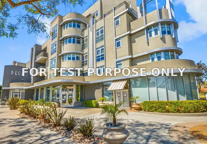 Demo/Test Data 3740 Park Blvd Unit 210, San Diego, CA 92103