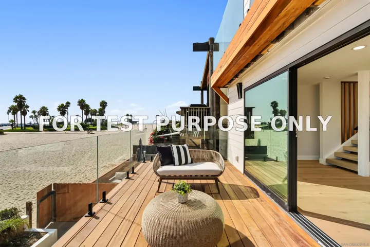 Demo/Test Data 2623 Ocean Front Walk, San Diego, CA 92109