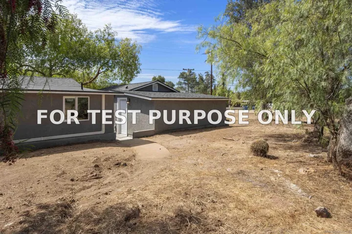 Demo/Test Data 2235 Toub St, Ramona, CA 92065