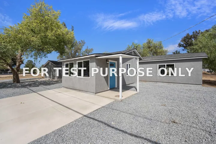Demo/Test Data 2235 Toub St, Ramona, CA 92065