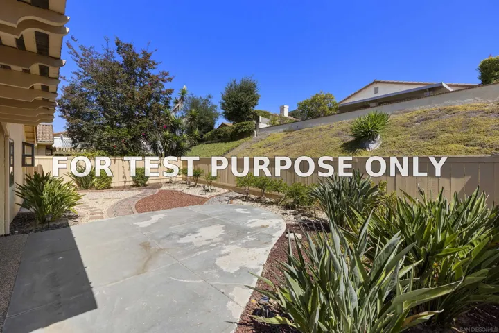 Demo/Test Data 13060 Avenida Marbella, San Diego, CA 92128