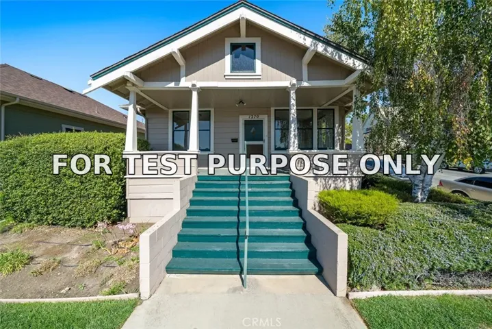 Demo/Test Data 879 Johnson Avenue, San Luis Obispo, CA 93401