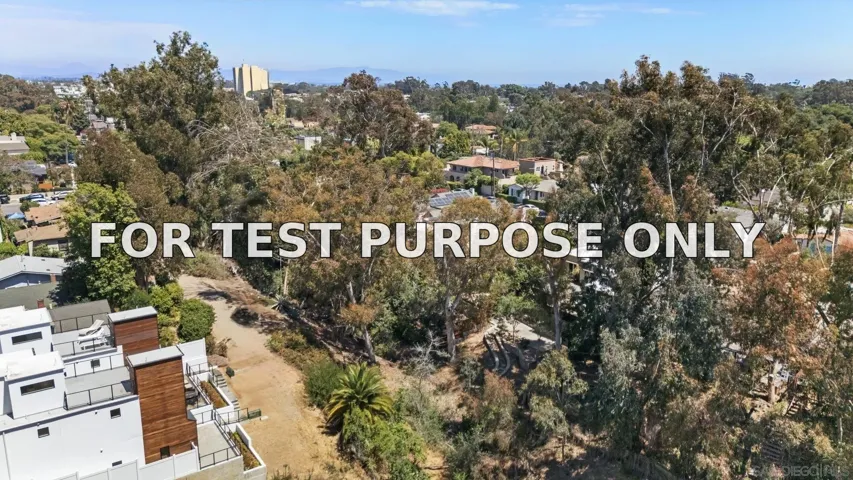 Demo/Test Data 1034 Pennsylvania Avenue, San Diego, CA 92103