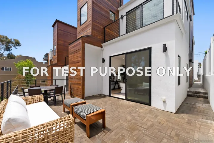 Demo/Test Data 1034 Pennsylvania Avenue, San Diego, CA 92103