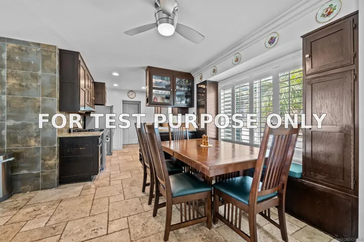 Demo/Test Data 4261 Alta Mira Dr, La Mesa, CA 91941