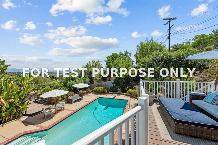 Demo/Test Data 4261 Alta Mira Dr, La Mesa, CA 91941
