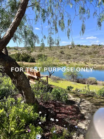 Demo/Test Data 18763 Rangeland Road, Ramona, CA 92065