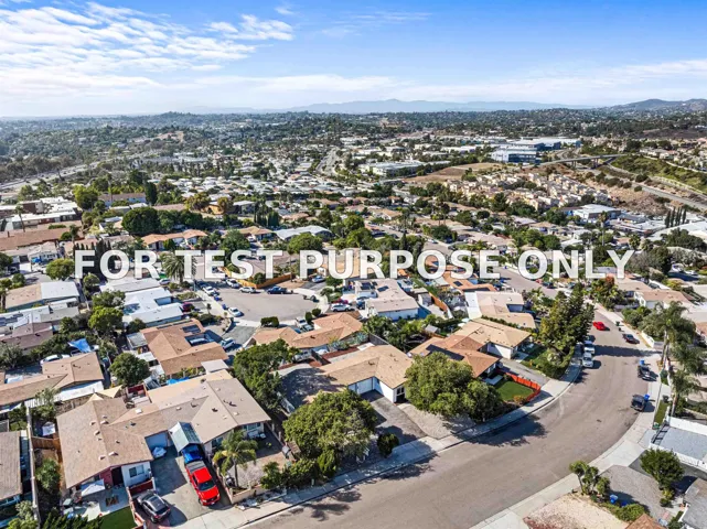 Demo/Test Data 3531 Hollencrest Rd, San Marcos, CA 92069
