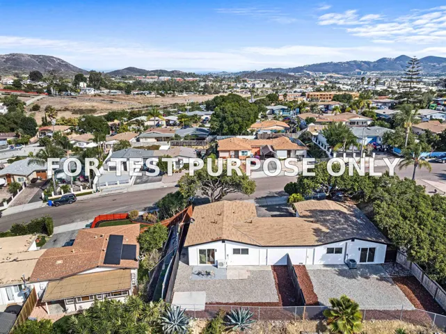 Demo/Test Data 3531 Hollencrest Rd, San Marcos, CA 92069